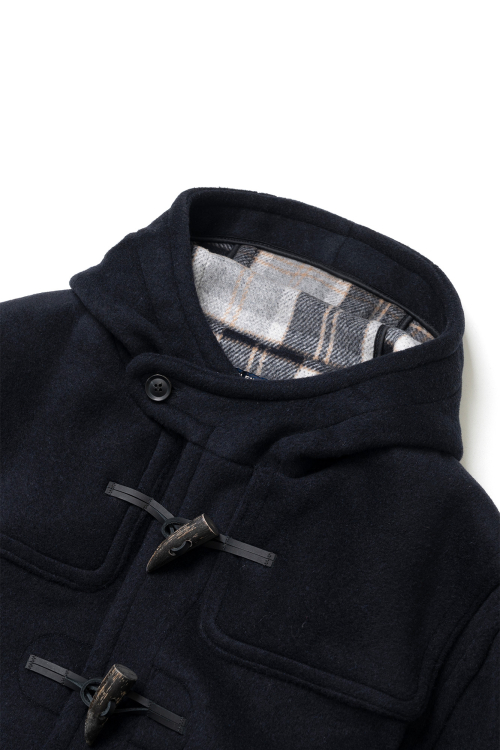 Milford Mens Oversize Duffle Coat - Navy SBB 130