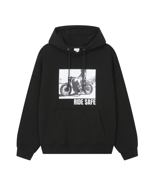 RIDE SAFE HOODIE BLACK