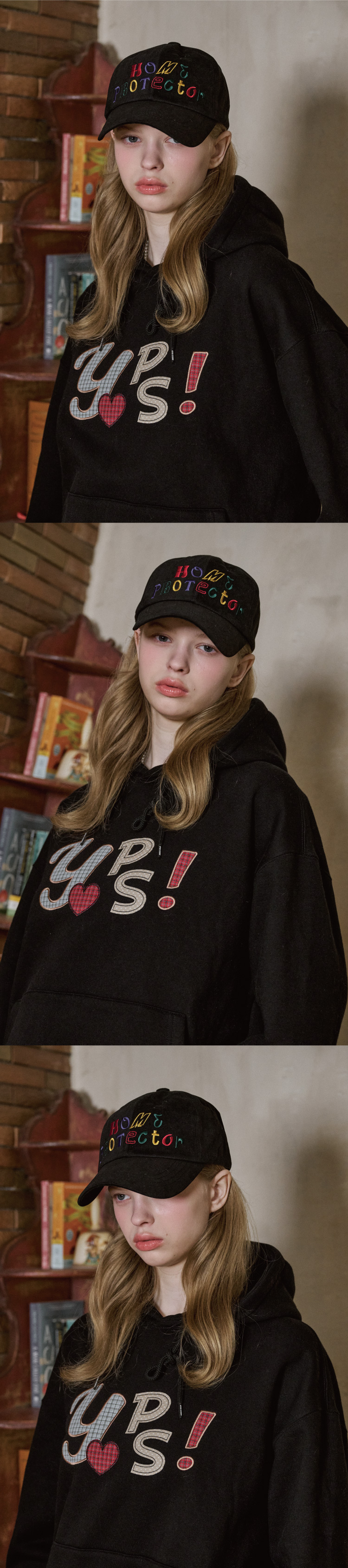 HOME PROTECTOR BALL CAP - 2 COLORS BLACK