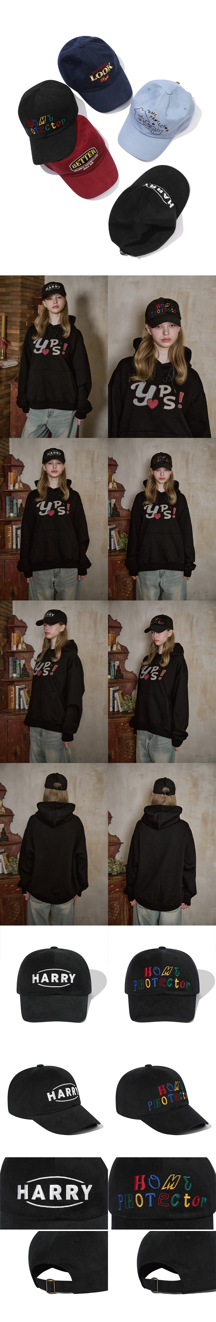 GRAPHIC LOGO BALL CAP