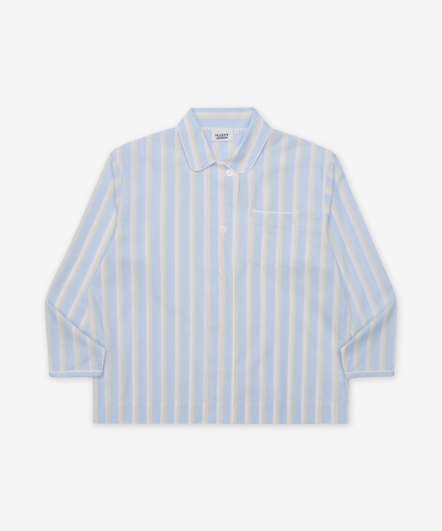 SET Sleepy Jones Bishop Пижама — French Blue Double Stripe FH25WS006F1533406