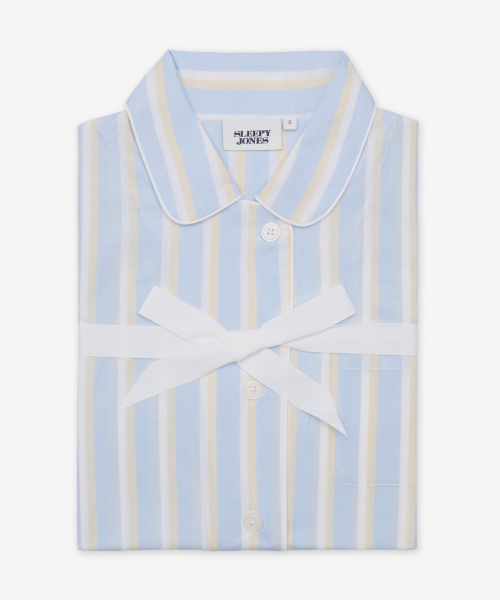 [SET] Пижама Sleepy Jones Lowell - French Blue Double Stripe / FH25MS002F1533406