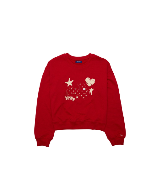 Bunniee Sweatshirt (red)