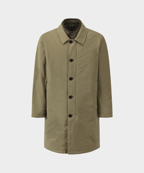 Detachable пуховое пальто (Beige) (BBOPMBF406)