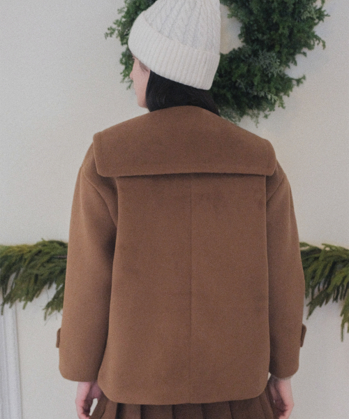 Sailor Collar Half Coat