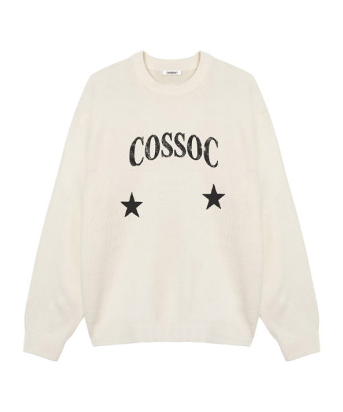 CC Star Star вязаный свитер (Brown)