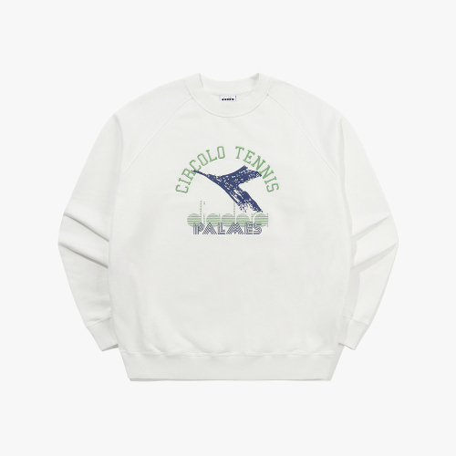 Свитшот DIADORA by PALMES Legacy WHITE