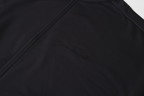 Спортивная куртка с кантом - Black - Black