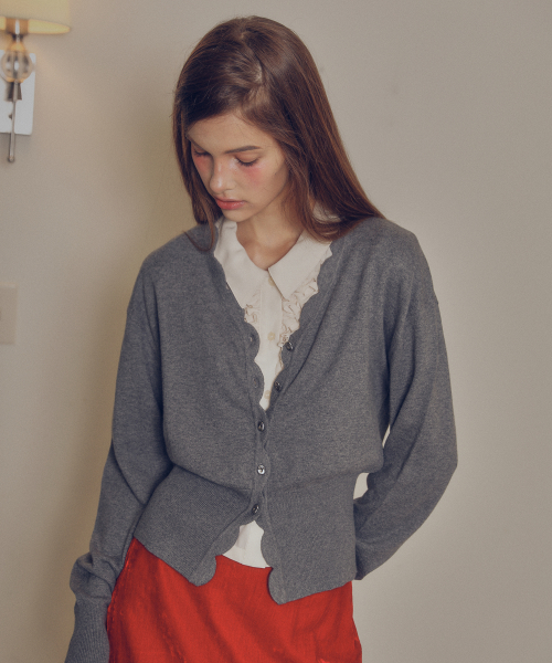 Кардиган Signature Wave Knit (310250)_M/GRAY