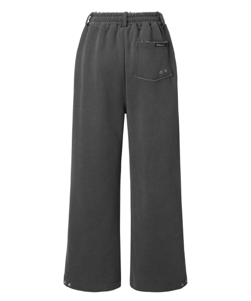 Weathered Sweat Pants (washed charcoal)