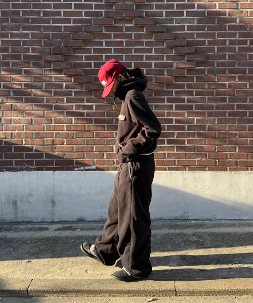 (DEFG X US) FLEECE HOOD ZIP-UP [3COLOR]