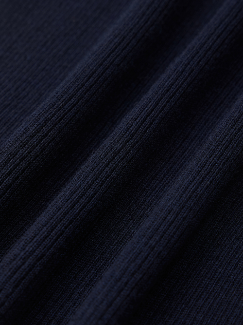 Базовая струящаяся водолазка (Midnight Navy)