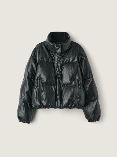 Nuit Leather Goose-down (чёрный)
