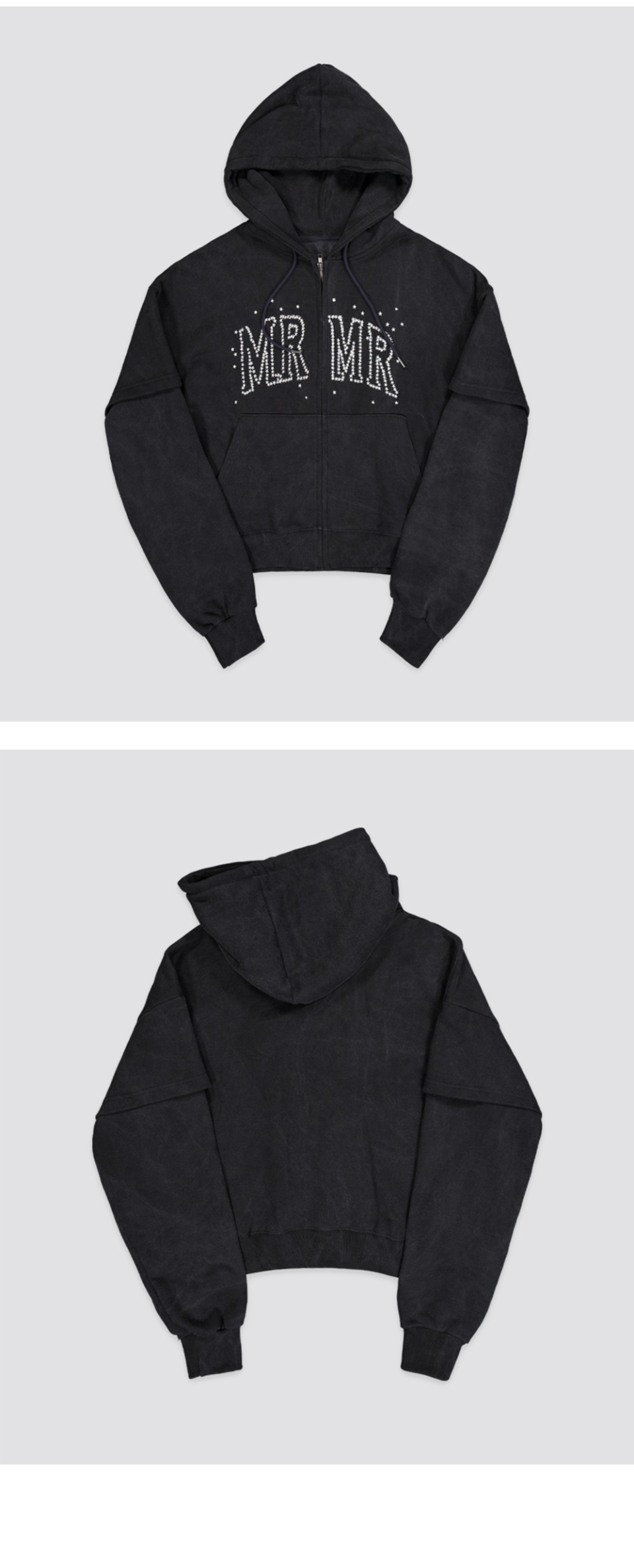 후드집업바닥컷