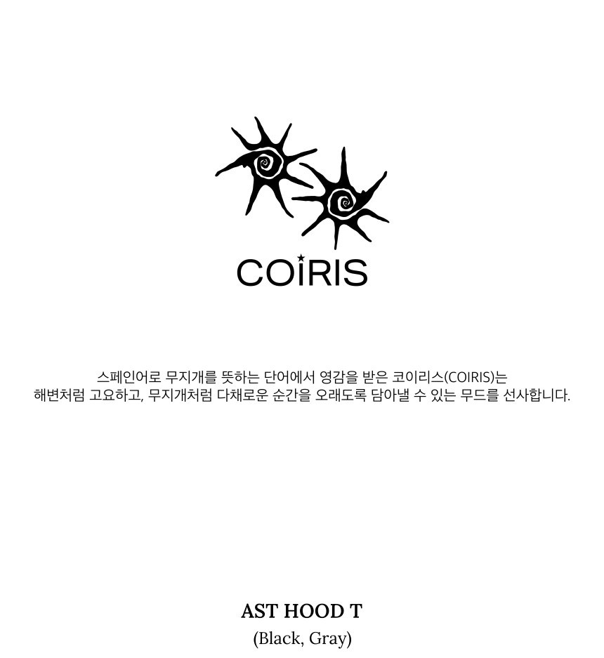 HOODIE TEE UNISEX - 2 COLORS GREY