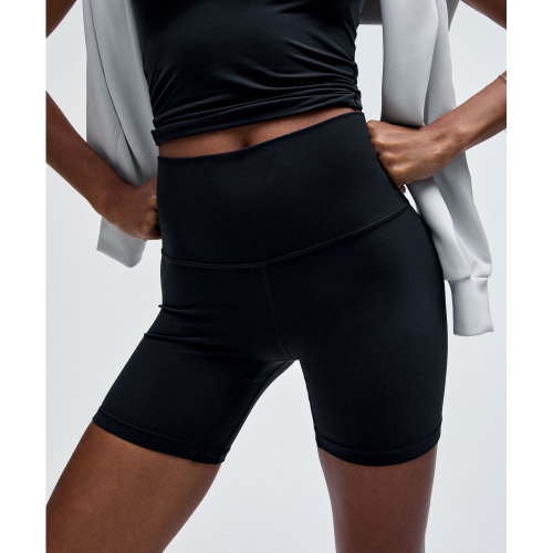 Шорты lululemon Align™ High-Rise Shorts 6" BLK