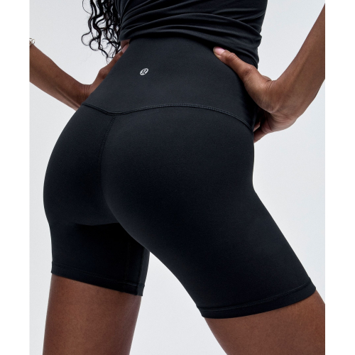 Шорты lululemon Align™ High-Rise Shorts 6" BLK