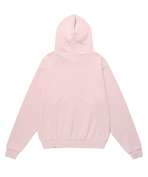 TWIN STAR ZIP UP HOODIE PINK(CV2FFUM498A)