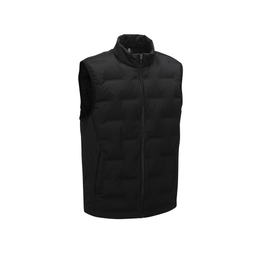 MEN ESSENTIAL DOWN VEST_BK