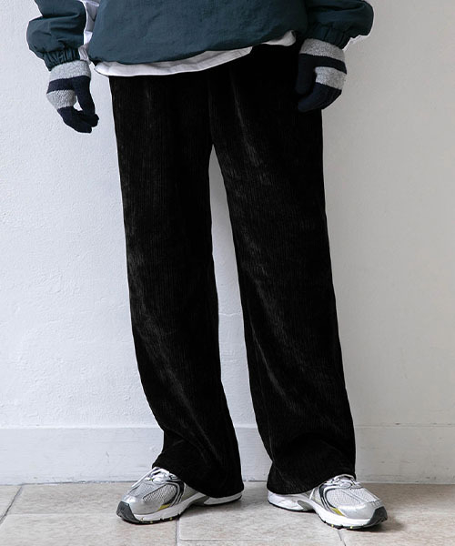 [-5kg Pants 32-50] Mono Jumbo вельветовые широкие брюки