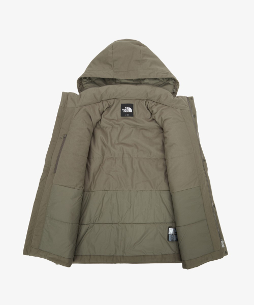 Мужская парка NJ3NR64B Luca V GRAYISH KHAKI