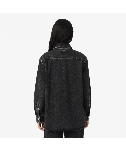 Женская джинсовая рубашка-куртка BF2446-55N 6NM Relaxed Fit