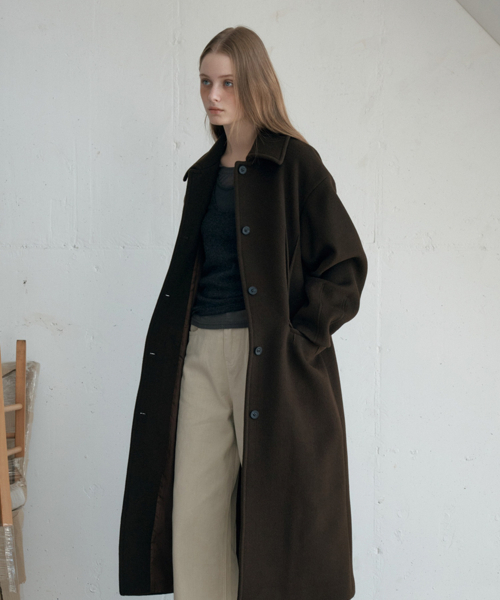 Phoebe Dart пальто_BROWN