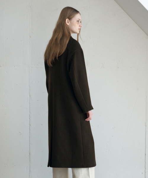 Phoebe Dart пальто_BROWN
