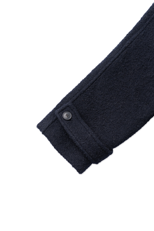 Пальто Snug из букле — Navy