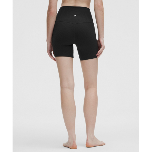 Шорты lululemon Align™ High-Rise Shorts 6" BLK