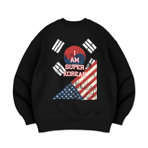 Свитшот KOR X USA (с начесом на выбор)