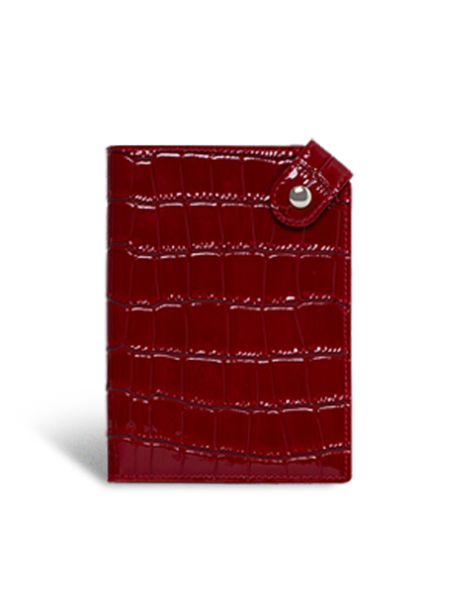 Matiere leather passport wallet
