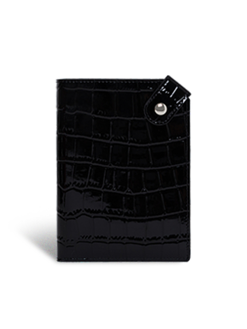 Matiere leather passport wallet