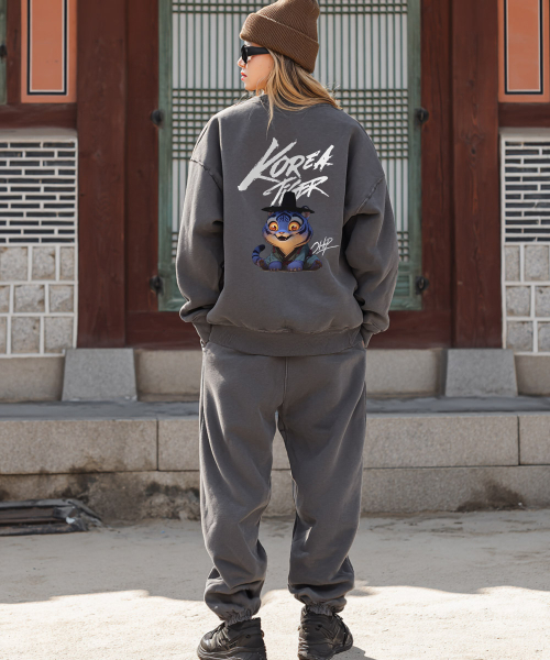 OHPxHARMONIA Joseon Tiger свитшот с начёсом