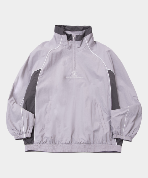 Свитшот-анорак с высоким горлом в стиле gorpcore, 2 colors