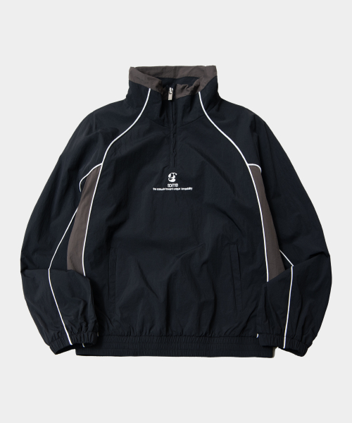Свитшот-анорак с высоким горлом в стиле gorpcore, 2 colors