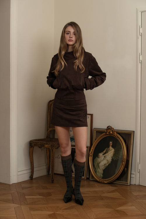 Espresso jacket Dark brown