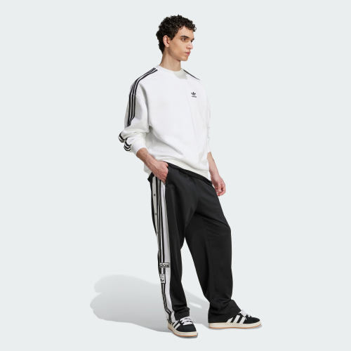 Оверсайз свитшот с круглым вырезом White/Black JY1404