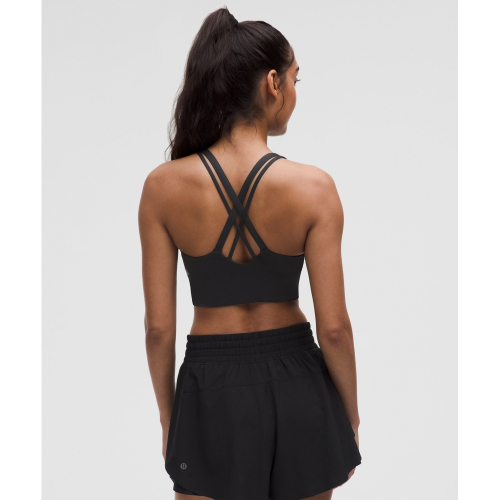 Удлиненный бра lululemon Energy, чашка B–D *Evolve BLK