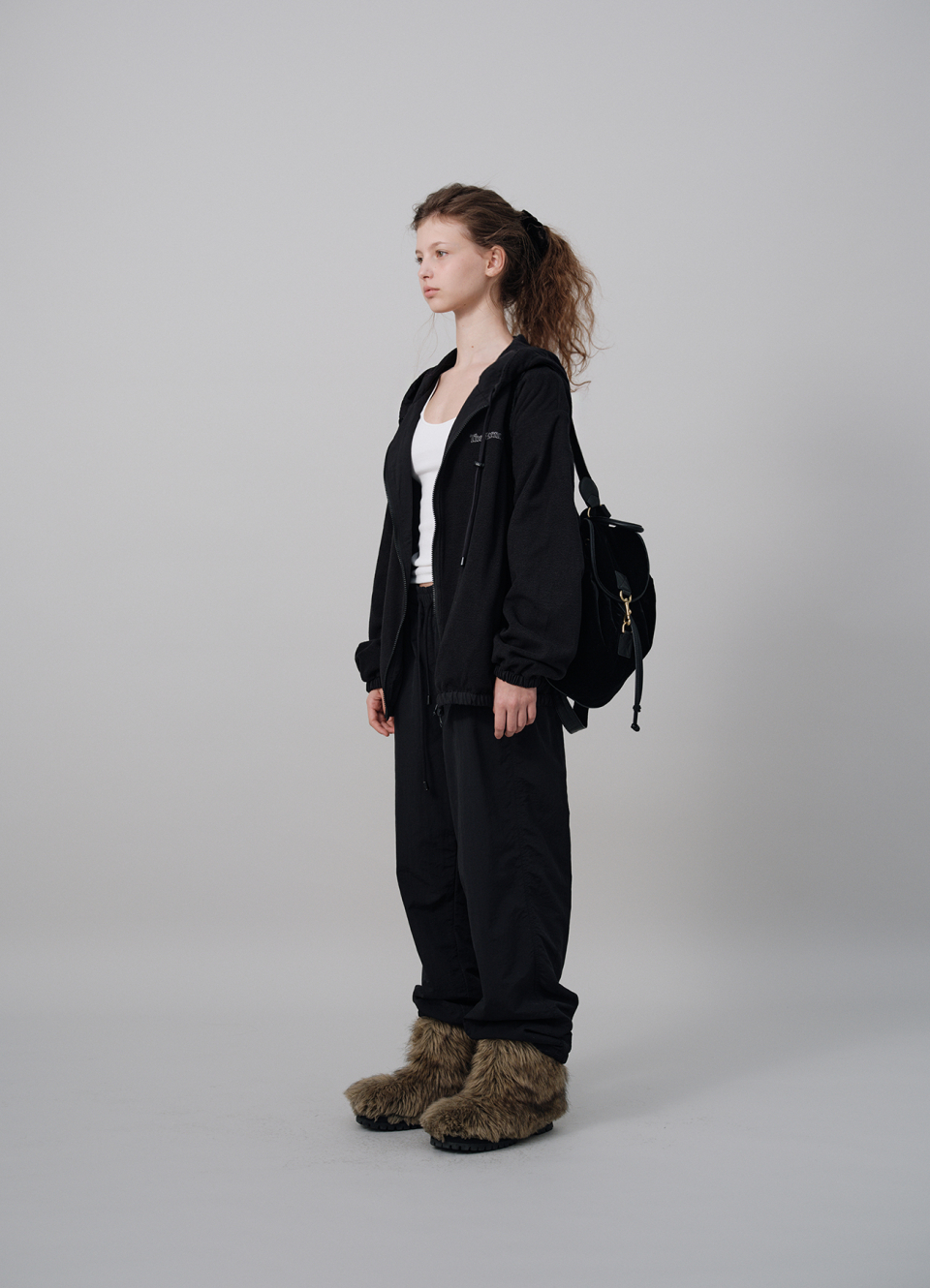 ジャケット・アウター TheBarnnet SnuggleReversibleHoodedJacket 1月初旬発送 [The Barnnet] Silver Eco-Shearling Snuggle Reversible