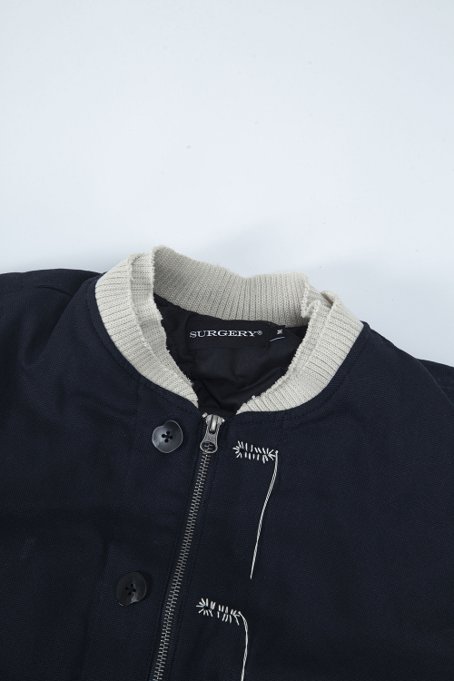 Куртка-варсити Skyline Navy/Ivory