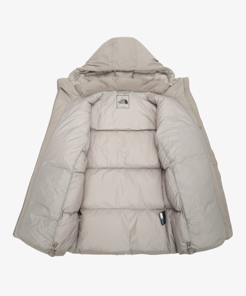 Мужская пуховая парка NJ1DR70C Cloud (RDS) GRAYISH BEIGE