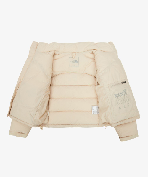 Женский пуховик 2000 Nuptse NJ1DR92C CREAM BEIGE