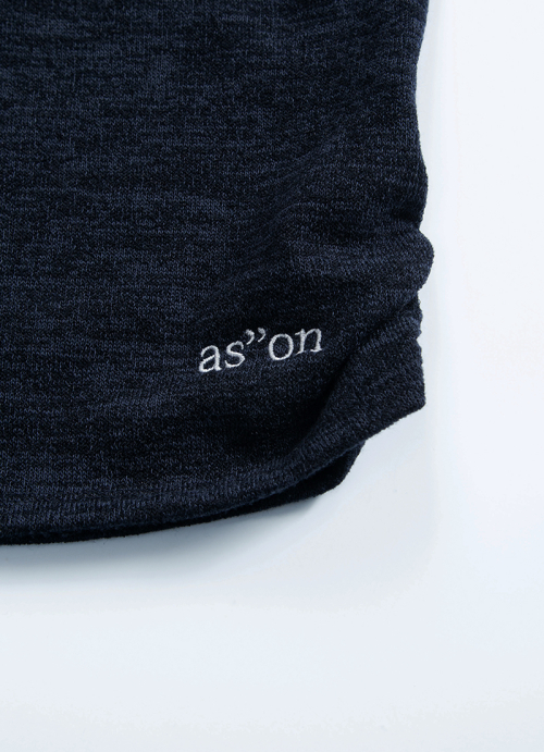 MUSE CUT-OUT TEE / NAVY