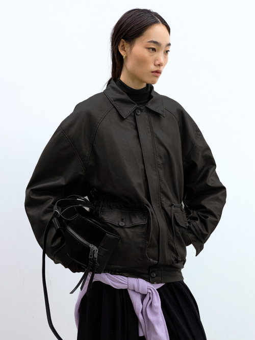 Bennett leather jacket(heavy)