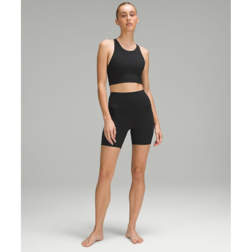 Шорты lululemon Align™ High-Rise Shorts with Pockets 6" BLK