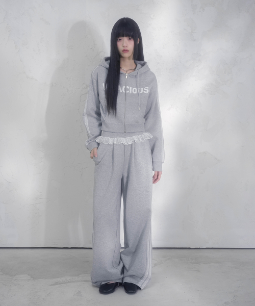 [SET] Halo Hoody Zip-up&Romance Track Pants_4Colors