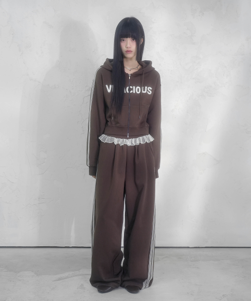 [SET] Halo Hoody Zip-up&Romance Track Pants_4Colors