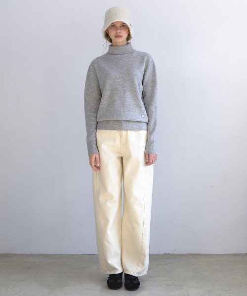 Изогнутые вельветовые брюки - 3 colors
