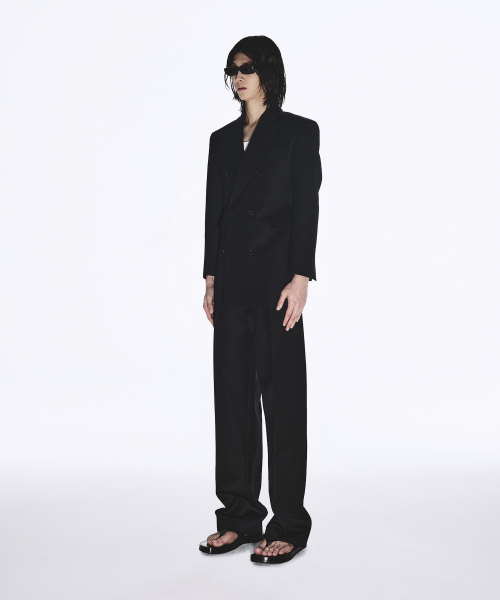 YUJI SIGNATURE TAILORED JACKET BLACK